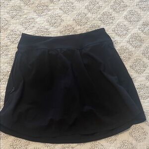 Black Athletic Skirt